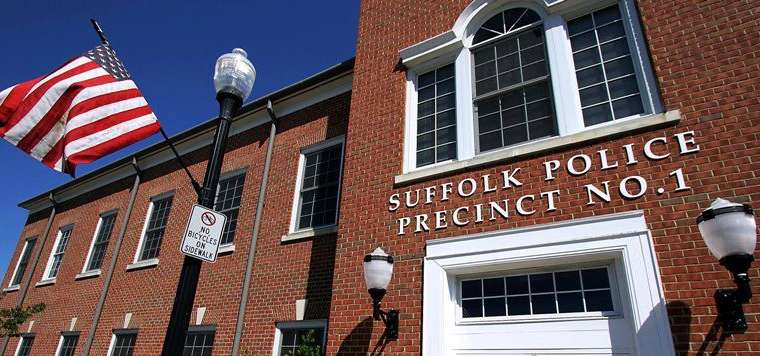 Suffolk Police department exterior